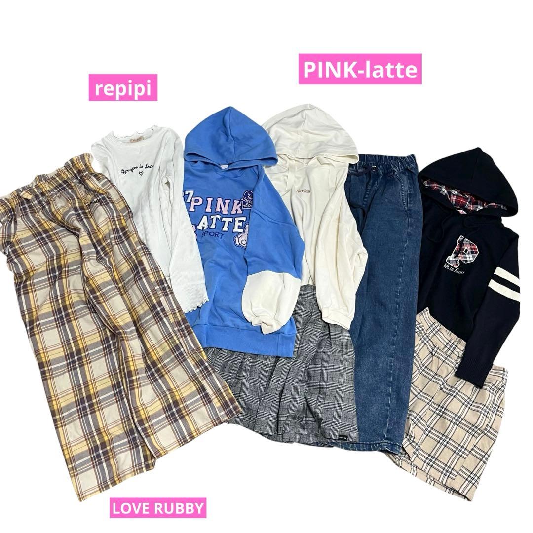 まとめ売り 女の子【160cm】28枚 ブランド多数 子供服 お着替え 秋冬服