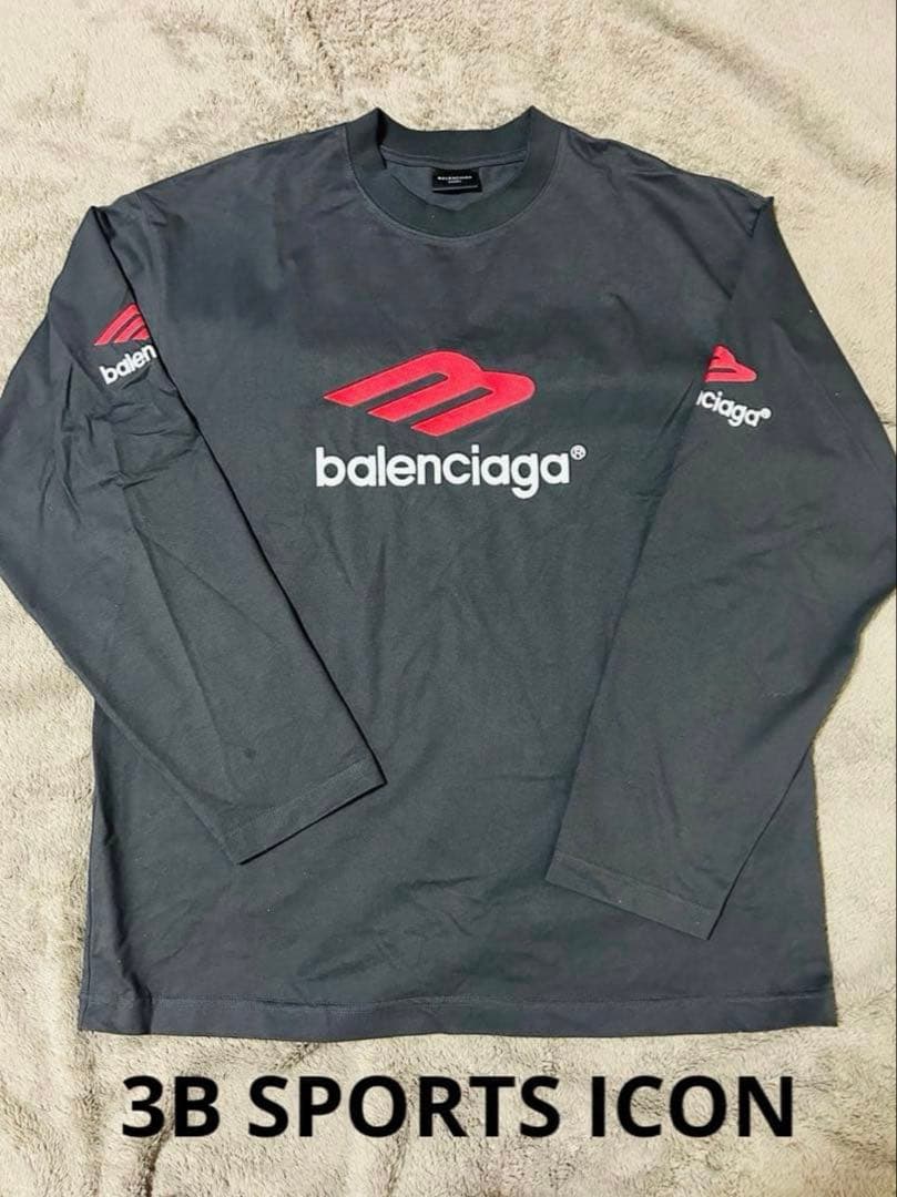 バレンシアガ　3B SPORTS ICON 長袖カットソー
