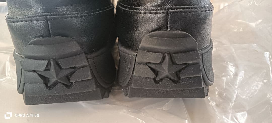 BEARDSLEY ビアズリー 美品 レザースリッポン　23.5cm