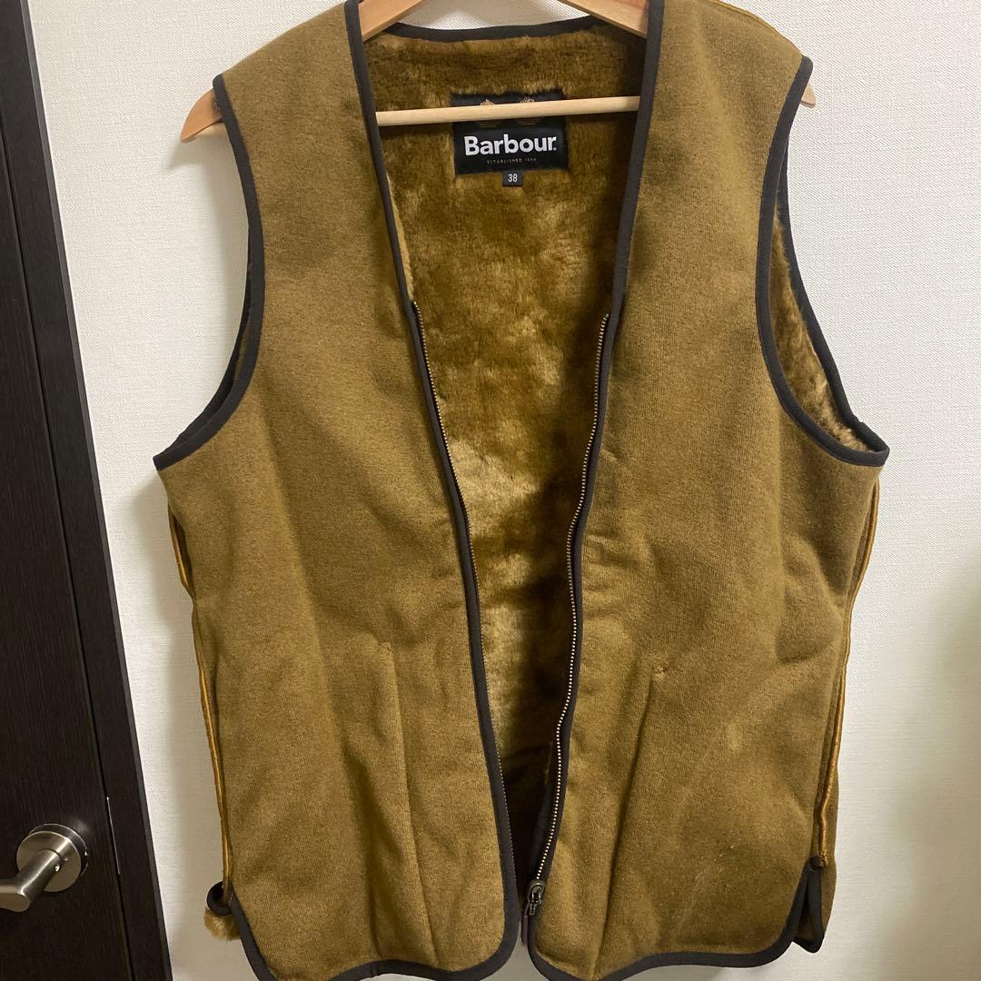 Barbour ファーライナーベスト サイズ38