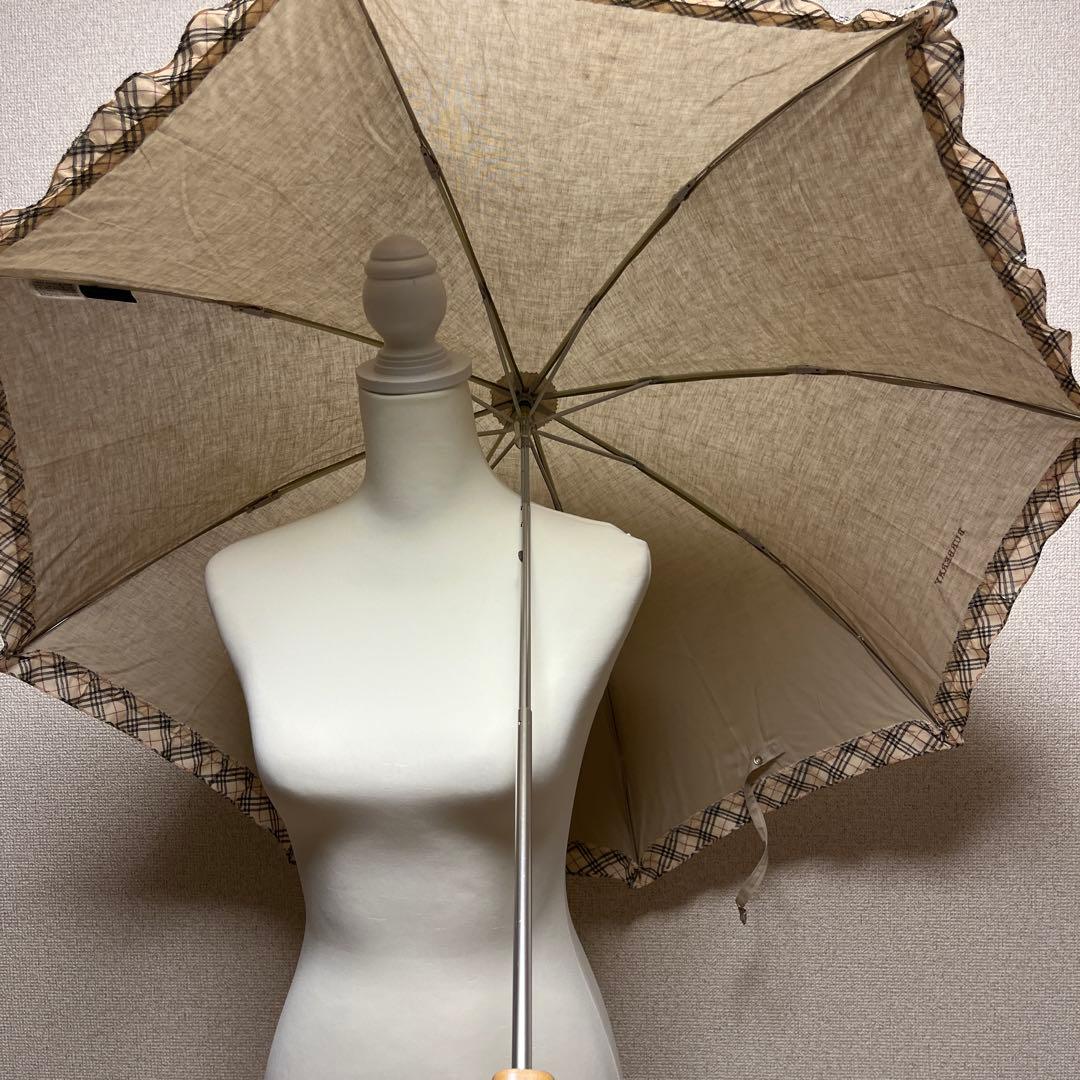 【美品】BURBERRY♡バーバリー　UV折りたたみ日傘