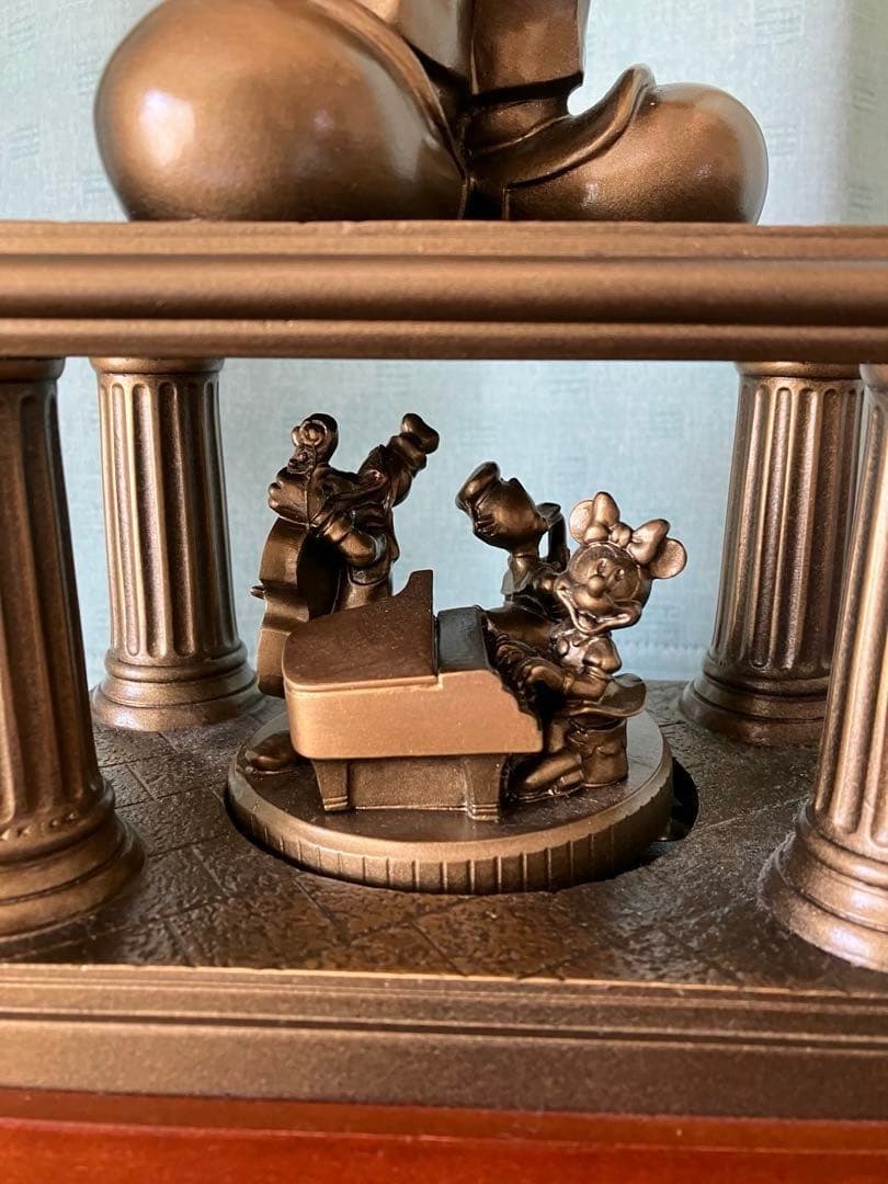 【非売品】ディズニーオーケストラー ブロンズ像 オルゴール 第一生命 希少 貴重