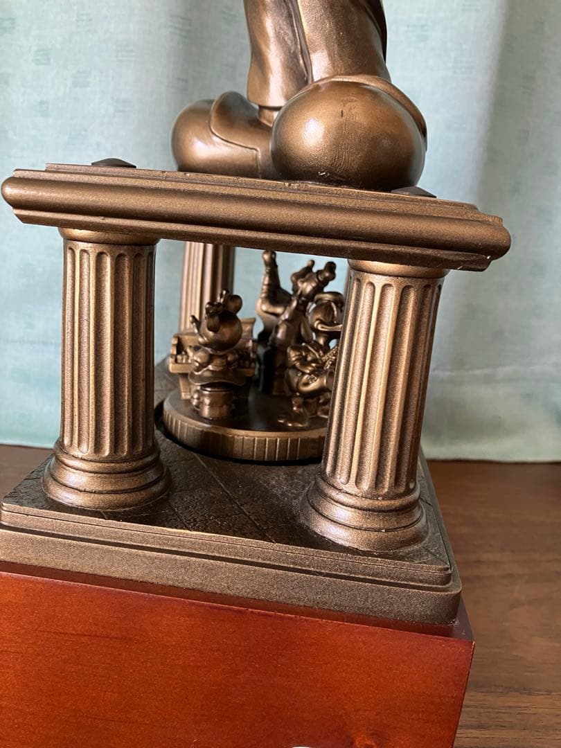 【非売品】ディズニーオーケストラー ブロンズ像 オルゴール 第一生命 希少 貴重