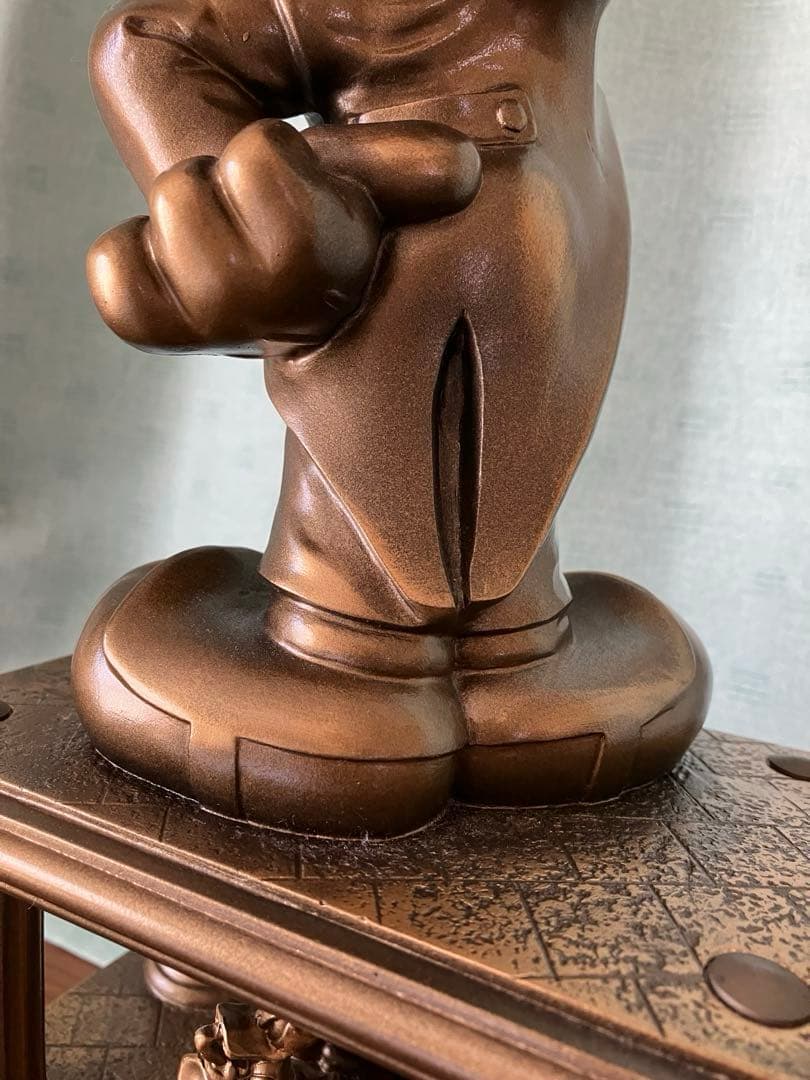 【非売品】ディズニーオーケストラー ブロンズ像 オルゴール 第一生命 希少 貴重