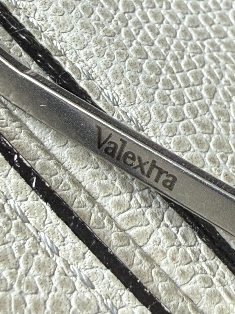 Valextra ⭐️グレー❤️マネークリップ カード6枚　うりりん