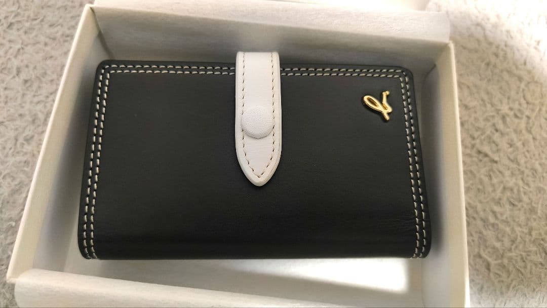 【牛革】【Agnes b】アニエスベー キーケース ブラック