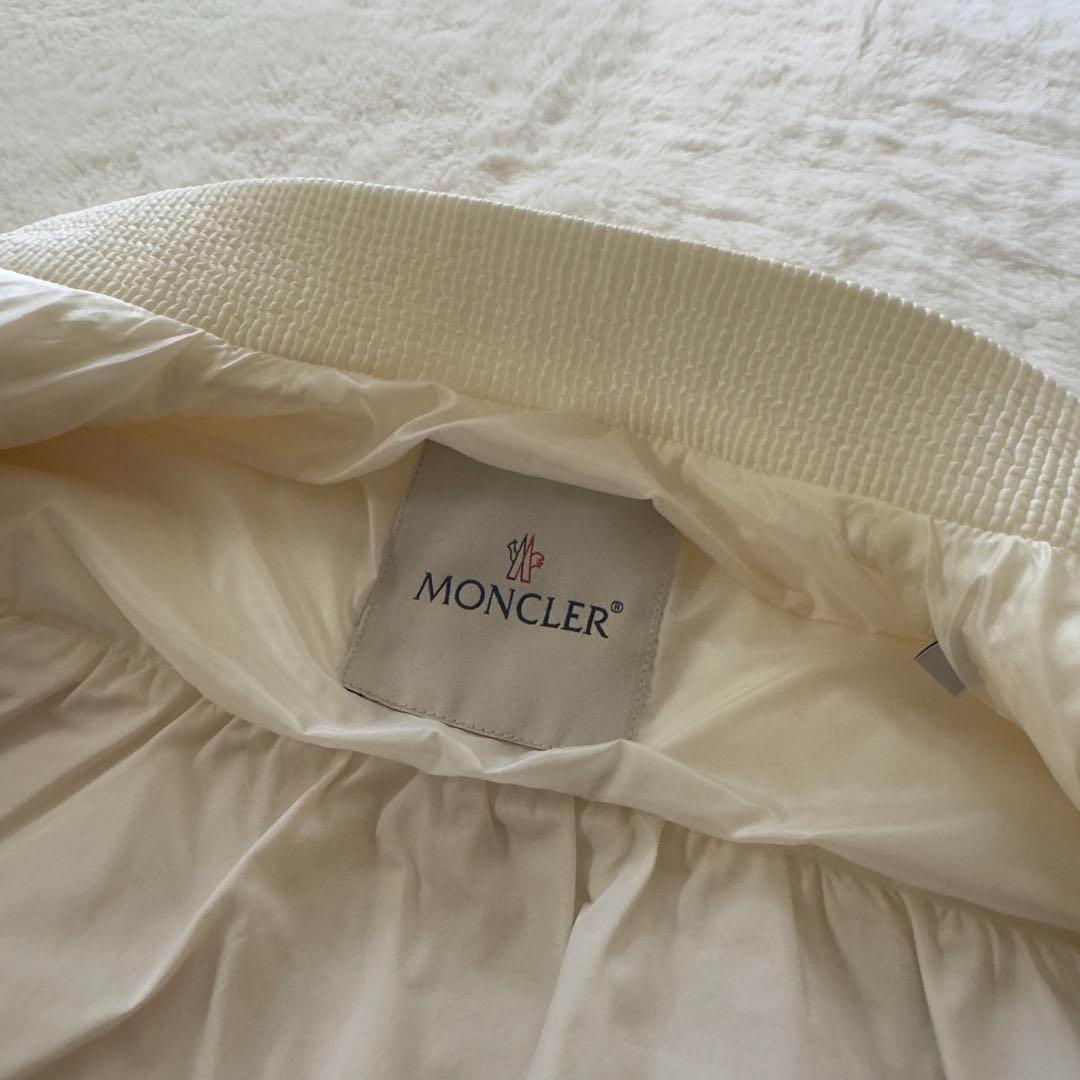 MONCLER ARLETTE GILET ジレ　ベスト　フレア　ホワイト