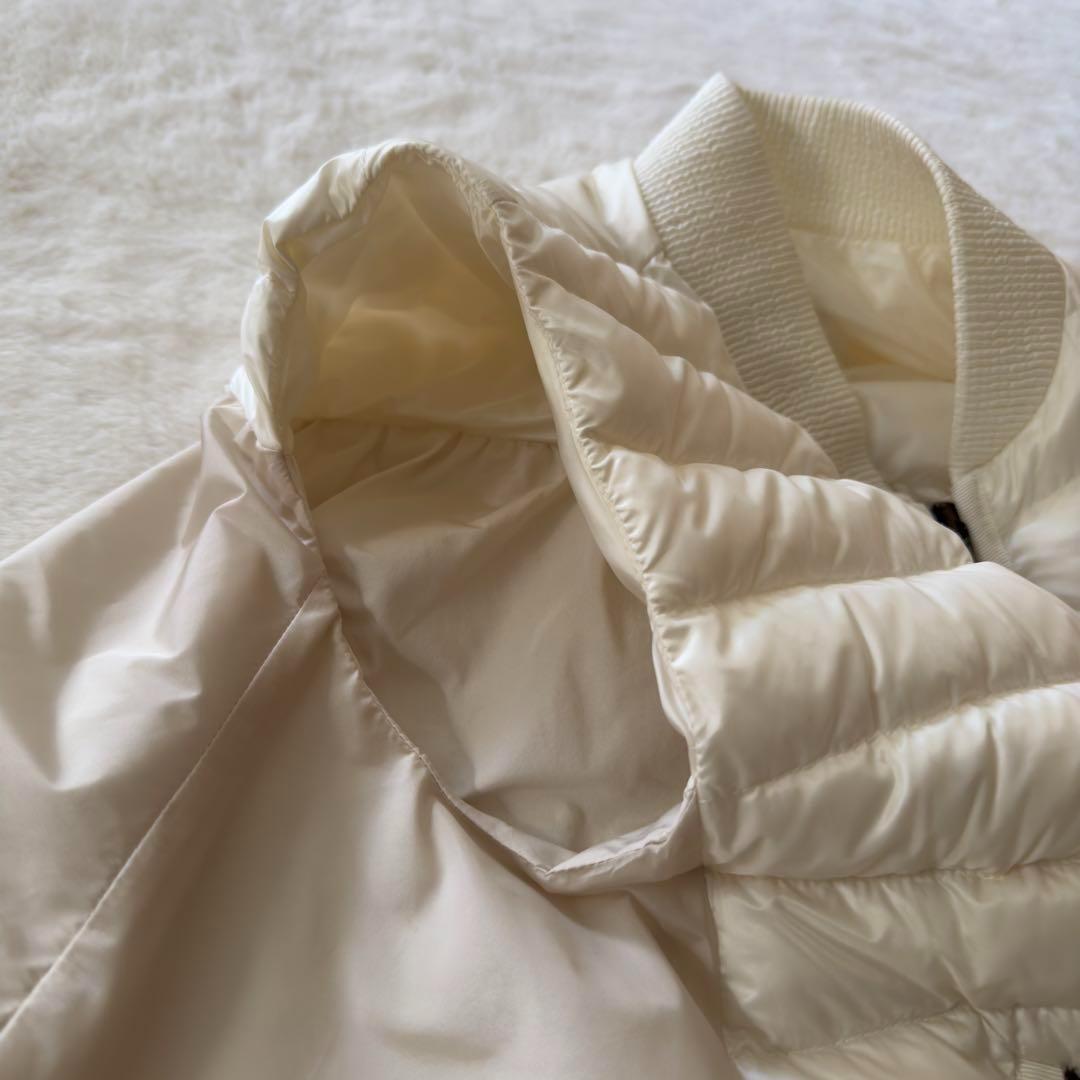 MONCLER ARLETTE GILET ジレ　ベスト　フレア　ホワイト