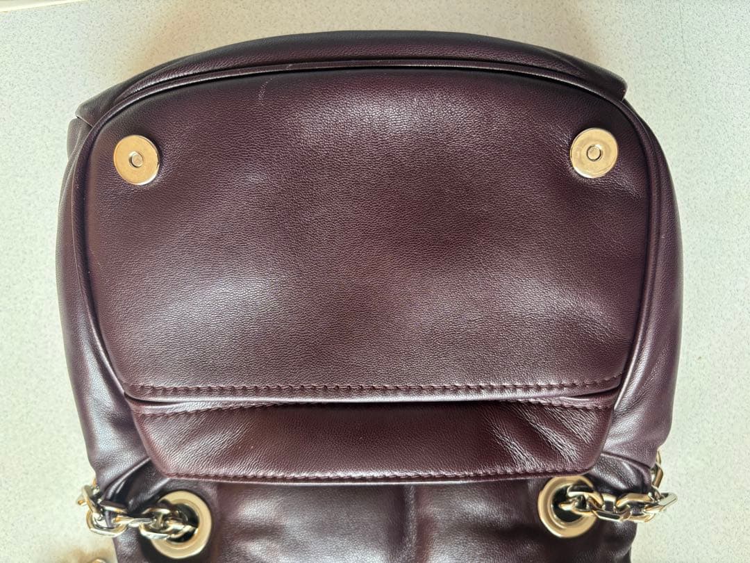 Maison Margiela グラムスラム フラップ スモール　ボルドー