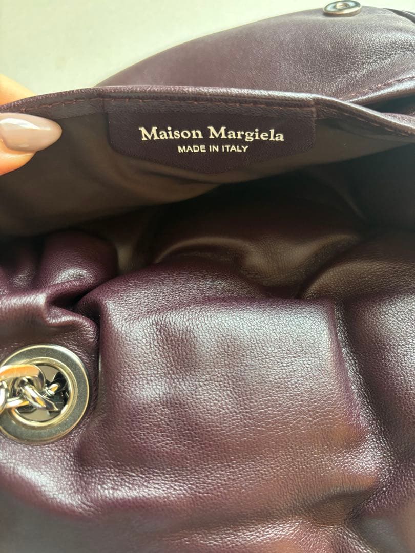 Maison Margiela グラムスラム フラップ スモール　ボルドー