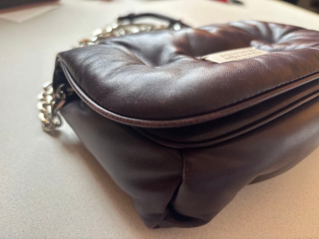 Maison Margiela グラムスラム フラップ スモール　ボルドー