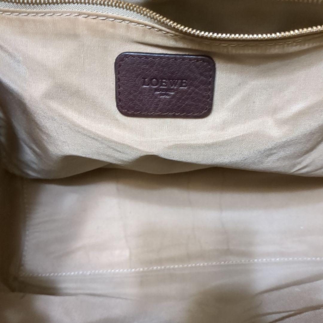 LOEWE ブラウン トートバッグ 中型