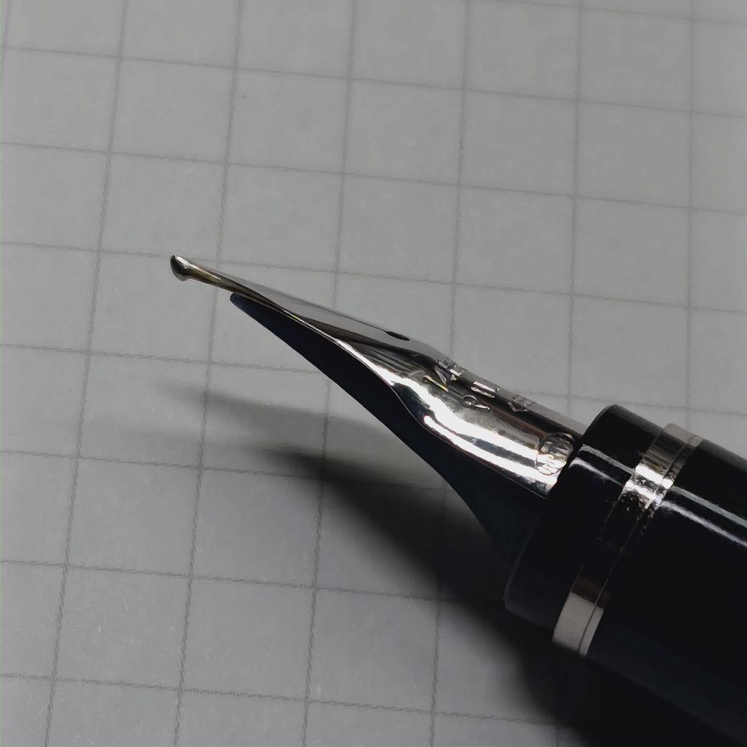 【カスタム】パイロット エラボー ブラウン金属軸 SB→長刀風研ぎ