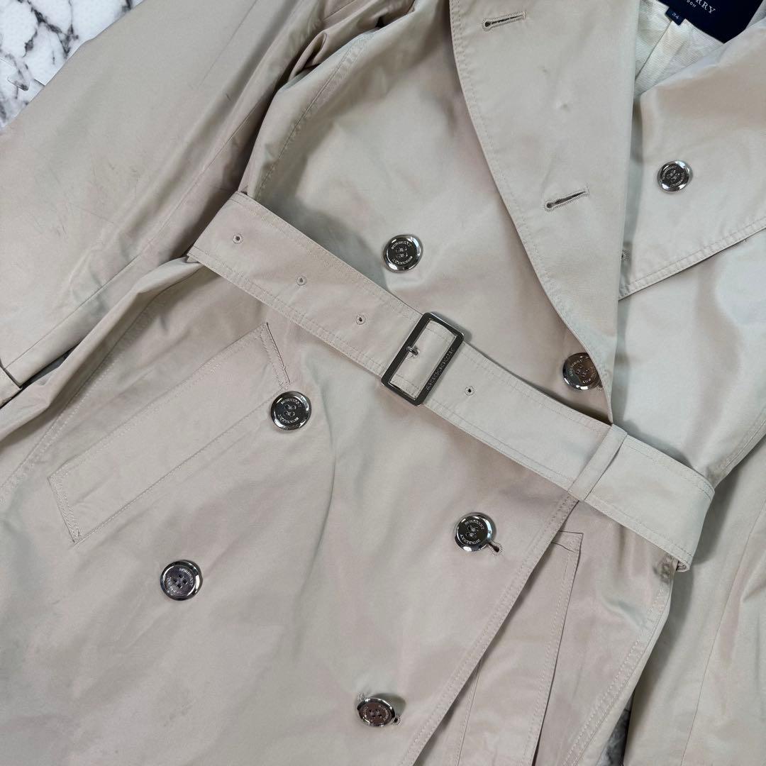 バーバリーロンドン　トレンチコート　ベルト付き　エポーレット　ライトベージュ