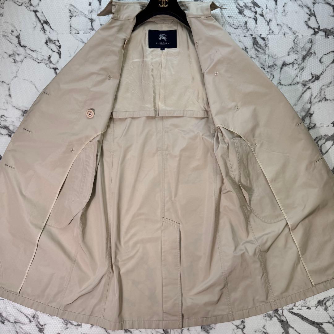 バーバリーロンドン　トレンチコート　ベルト付き　エポーレット　ライトベージュ