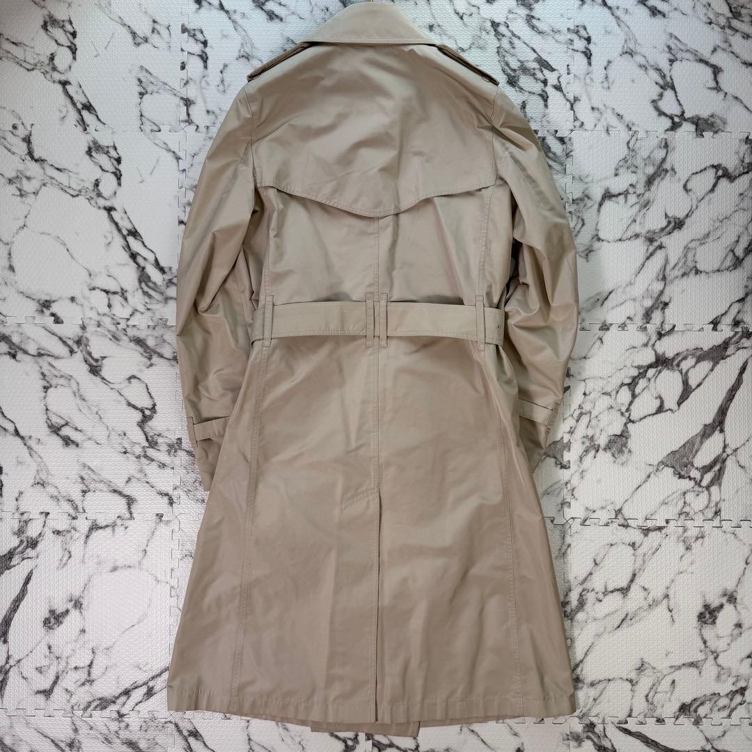 バーバリーロンドン　トレンチコート　ベルト付き　エポーレット　ライトベージュ