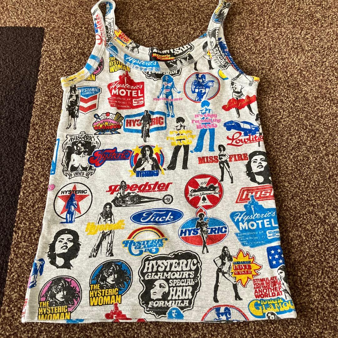 Hysteric Glamour グラフィックタンクトップ