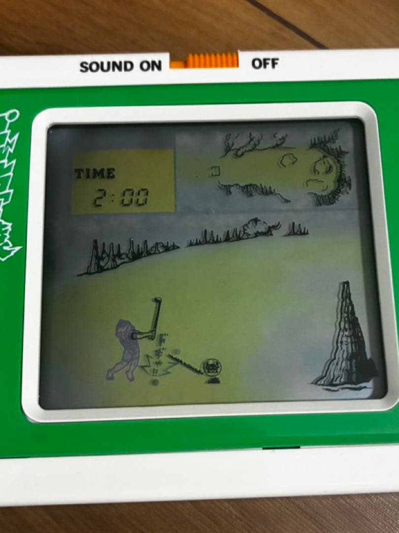 LSIゲーム　プロゴルファー猿　驚異の地獄谷　バンダイ　ゲームウォッチ