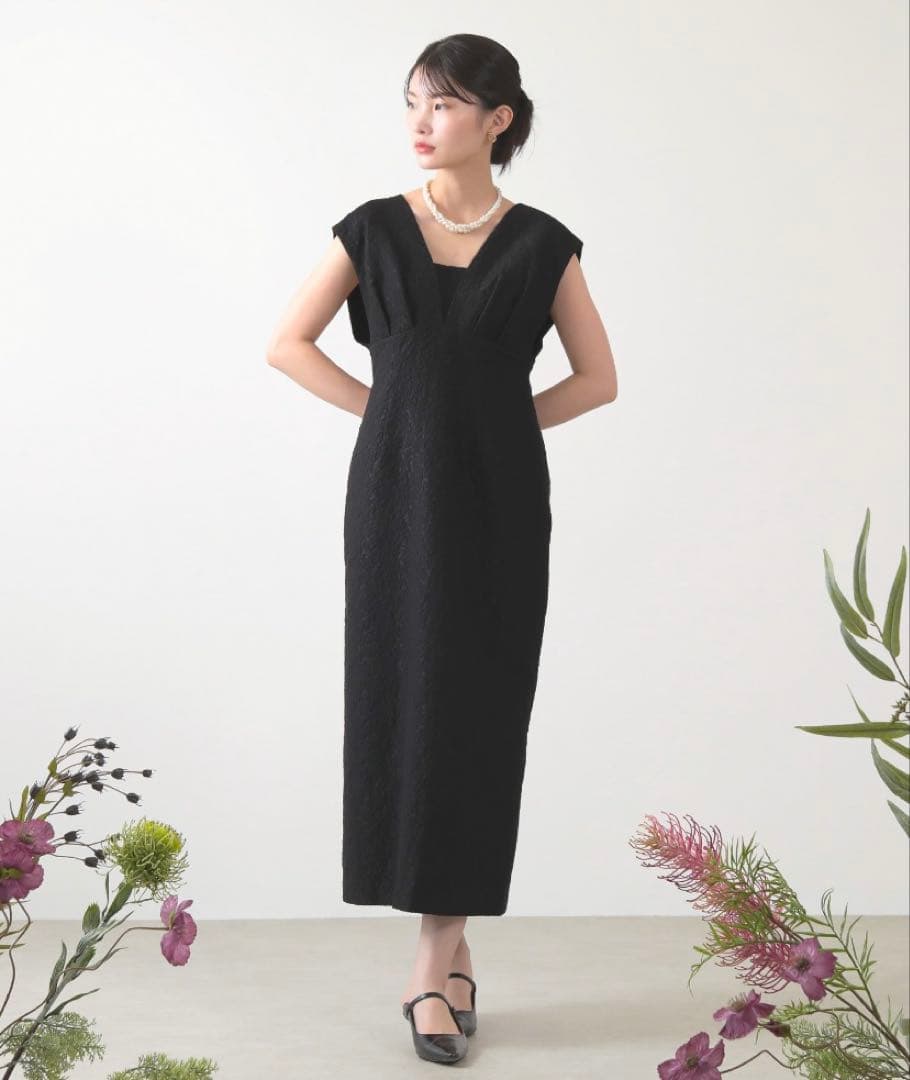 kana ジャガード ワンピース チュール トップス セット パーティー ドレス