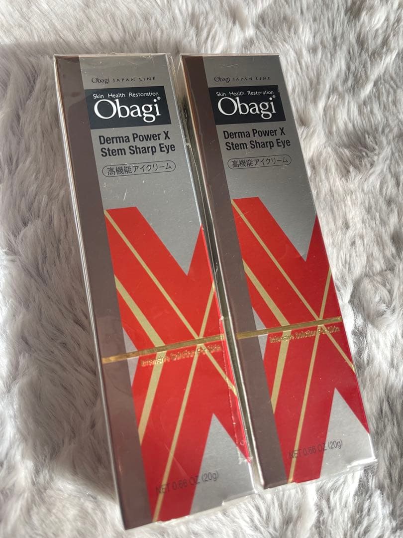【未開封】Obagi ダーマパを X ステムシャープアイ2個セット