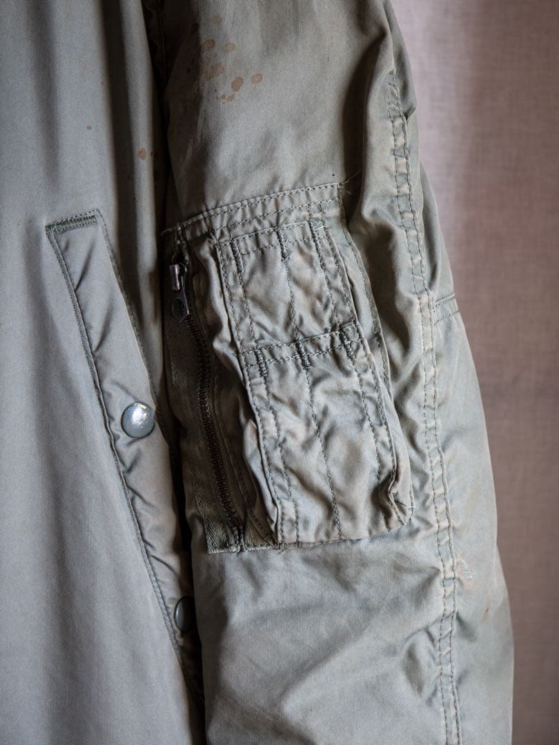 ジャケット・アウター 1980s us airforce n-3b flight jacket n3b