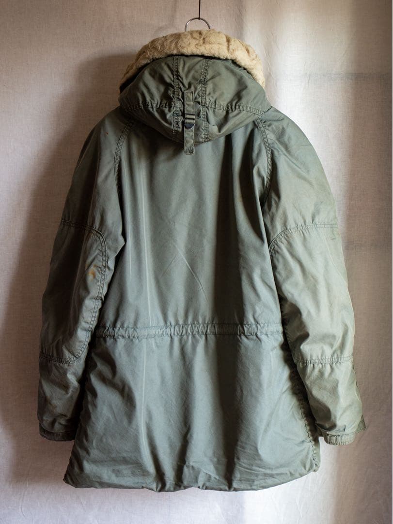 ジャケット・アウター 1980s us airforce n-3b flight jacket n3b