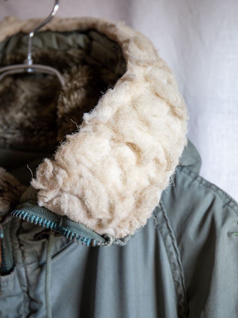 ジャケット・アウター 1980s us airforce n-3b flight jacket n3b