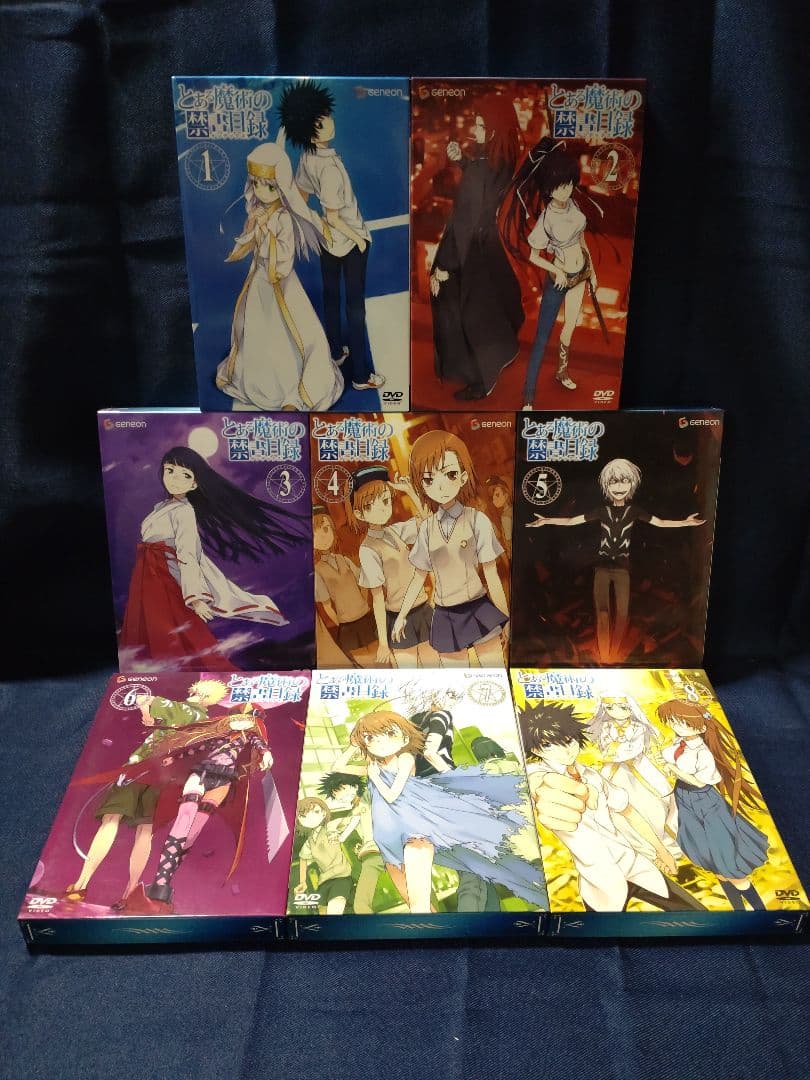 タイムセール中)とある魔術の禁書目録、とある科学の超電磁砲DVDセット