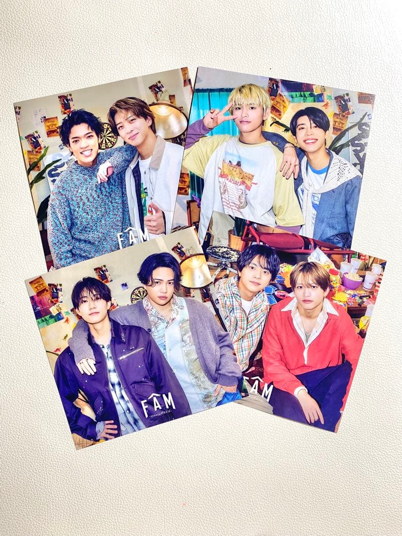 【選べるトレカ】timelesz アルバム『FAM』3形態+特典付/新品未使用