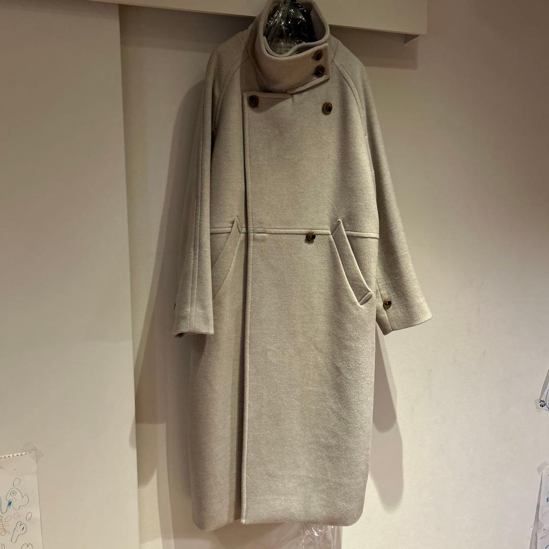 B.C STOCK ダブルビーバーコクーンコート