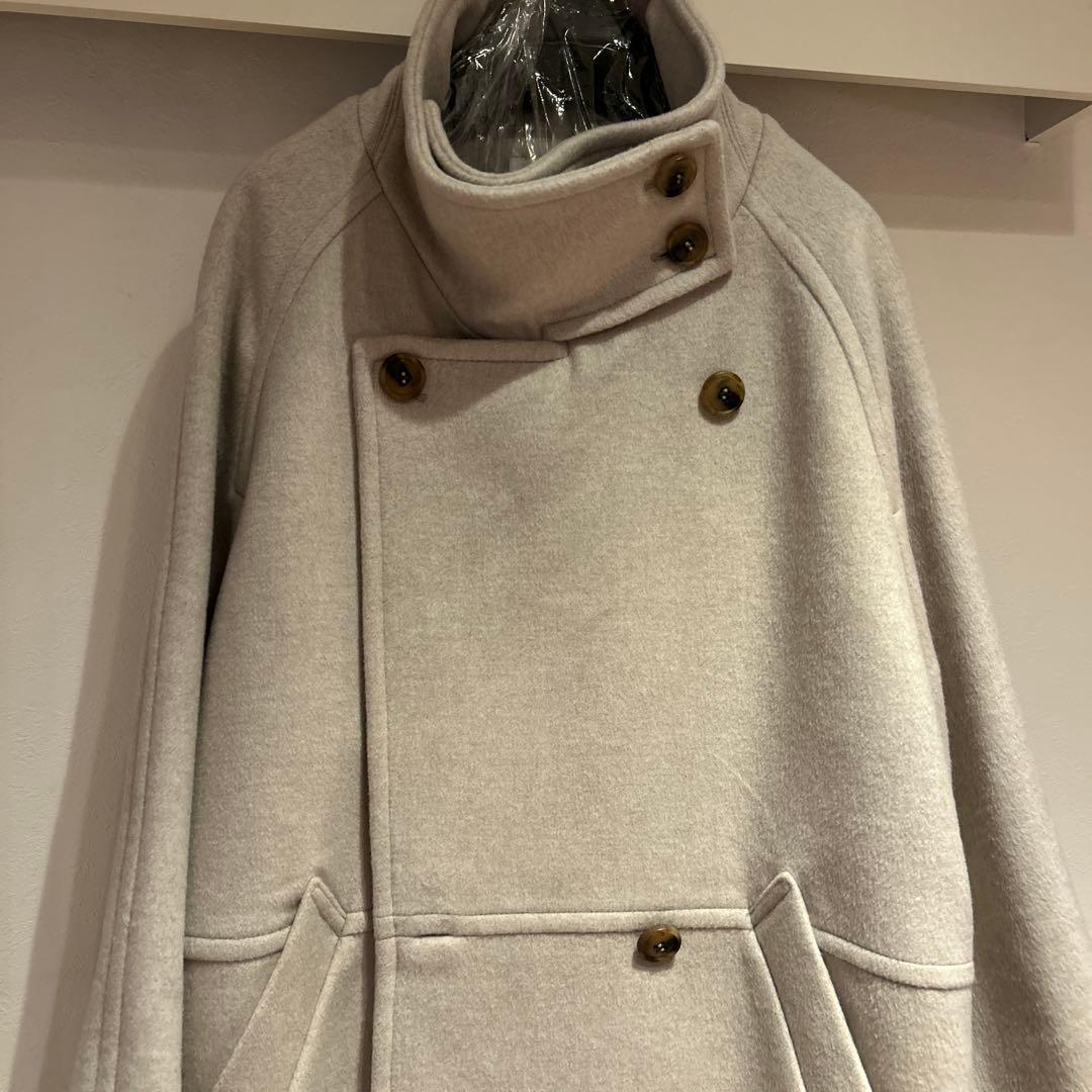 B.C STOCK ダブルビーバーコクーンコート