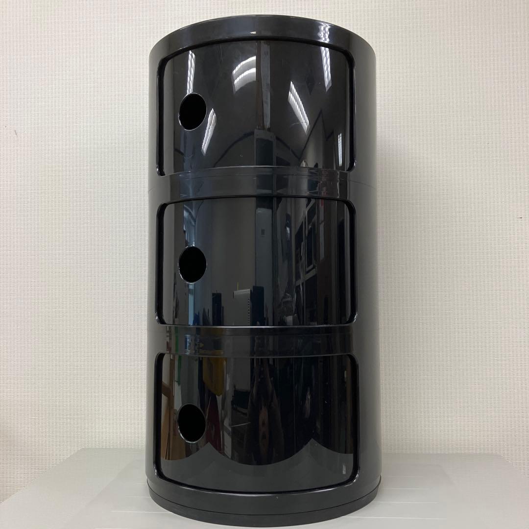 カルテル kartell COMPONIBILI コンポニビリ 3段　ブラック