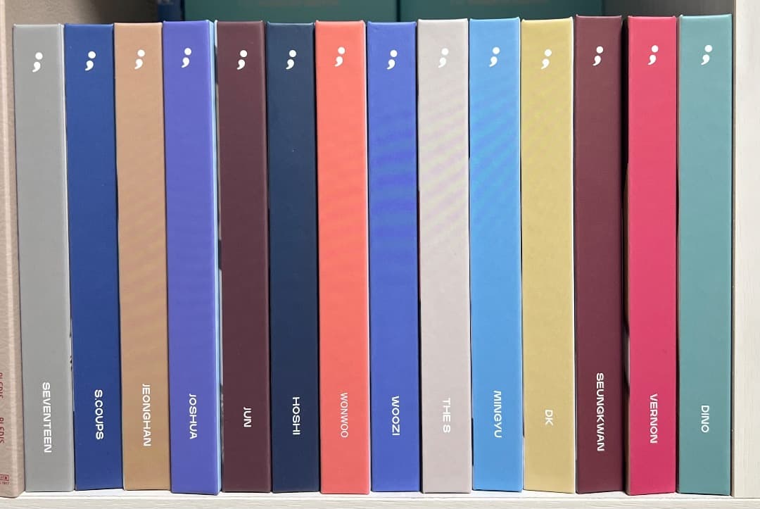 SEVENTEEN semicolon アルバム セット