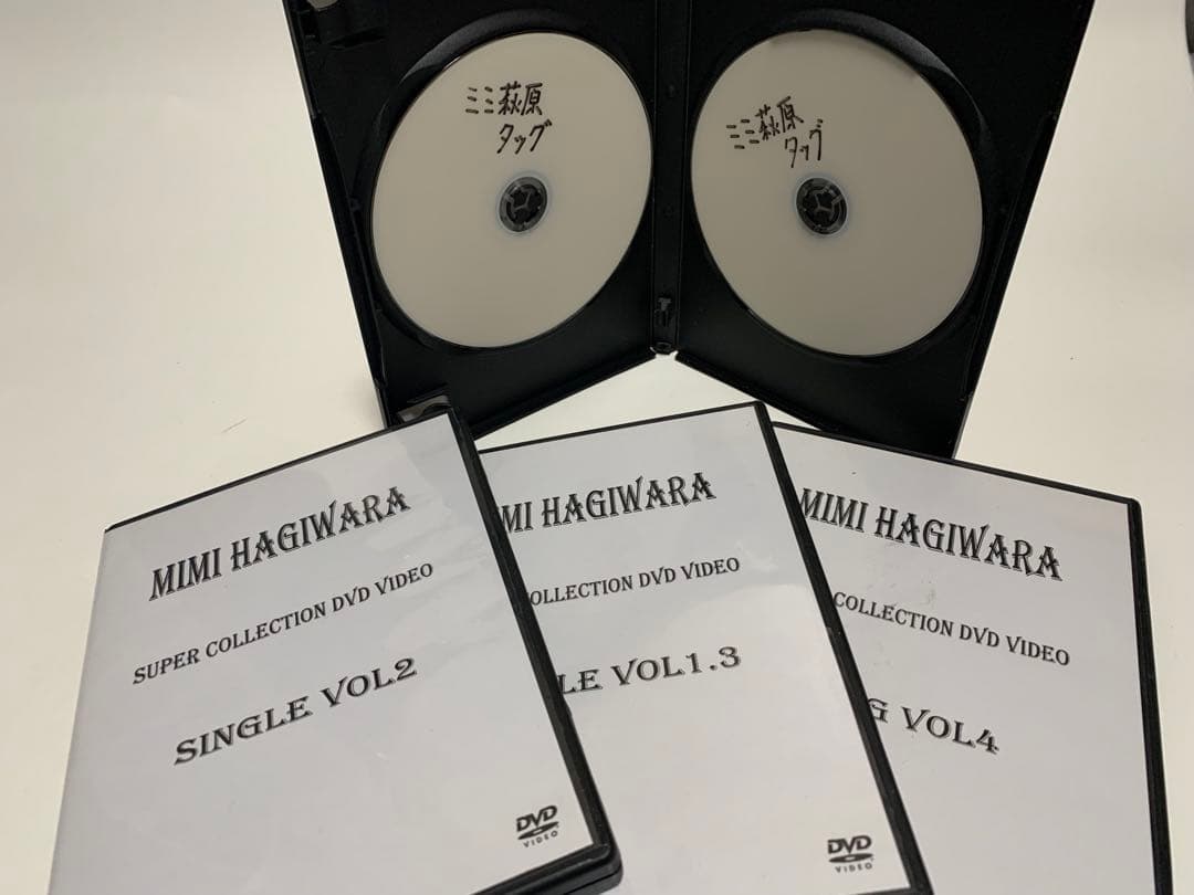 Mimi Hagiwara DVDコレクション 4巻セット、