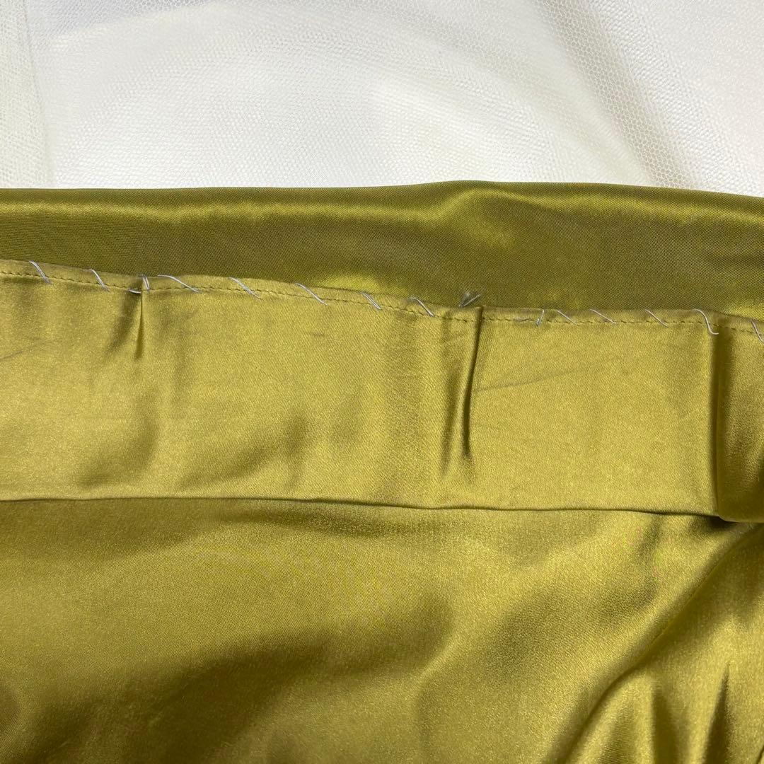 AIMER エメ　モスグリーンのドレス