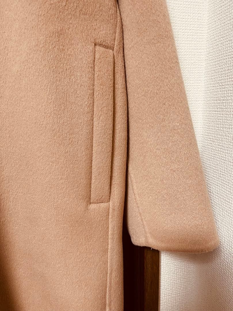 ⭐️今季試着のみ⭐️プラステ⭐️ウールブレンドリバーフーディーロングコート⭐️XS