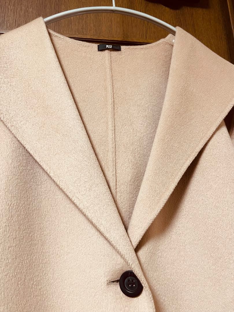 ⭐️今季試着のみ⭐️プラステ⭐️ウールブレンドリバーフーディーロングコート⭐️XS