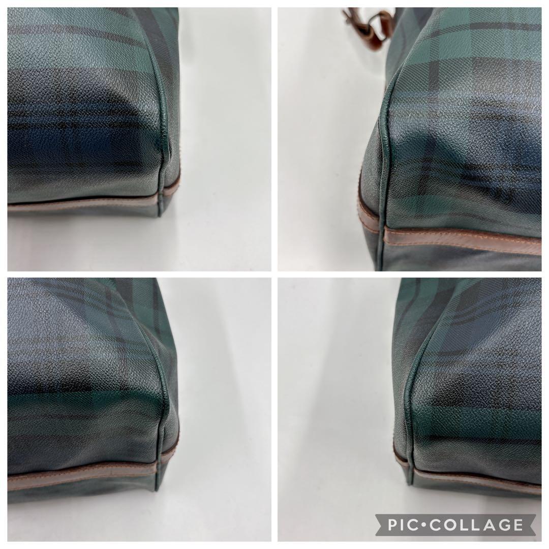 ✨希少 ポロラルフローレン ボストンバッグ 2way ショルダーバッグ チェック