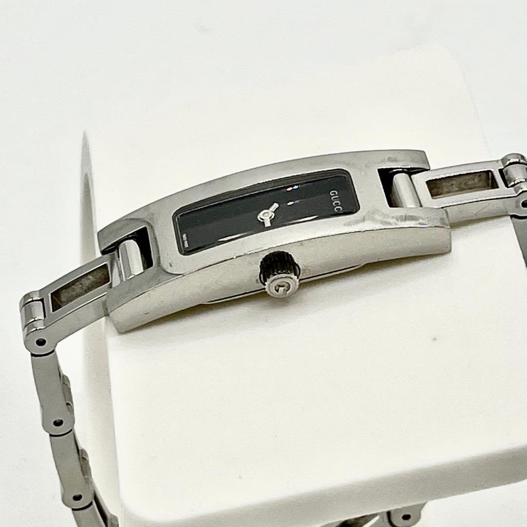 【稼働/新品電池】グッチ 3900L シルバー ブレスウォッチ 防水 腕時計