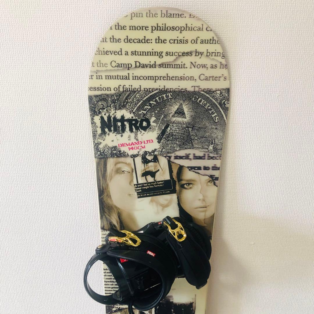 【極美品】NITRO ナイトロ　デマンド　DEMAND LTD 146cm