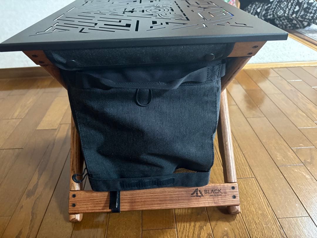 ブラックデザイン x デバイスワークスDXスタンド&ぶら下げバック黒セット