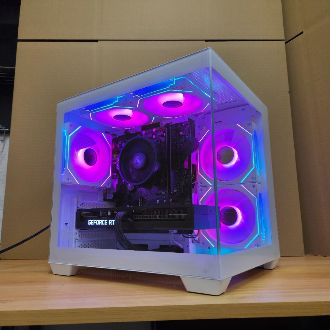 新品ケースゲーミングPC★RTX3080/Ryzen 7/SSD 512GB⑤