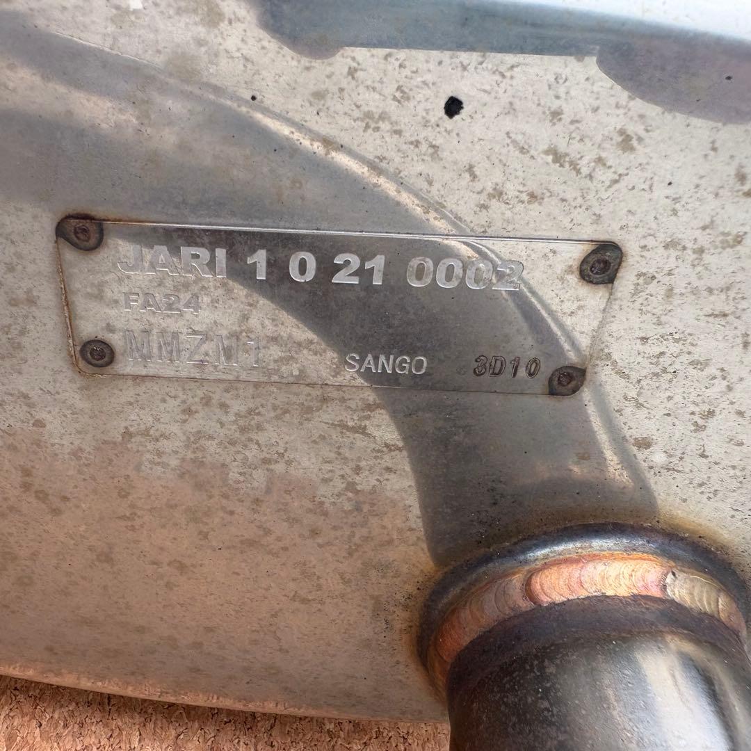 【研磨済み】スバル純正OP BRZ ZD8 STI パフォーマンスマフラー