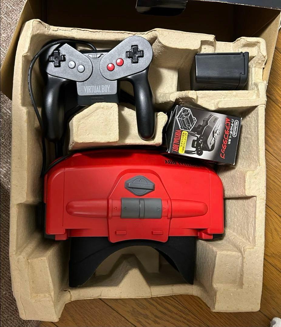 【美品】Nintendo Virtual Boy バーチャルボーイセット交渉可