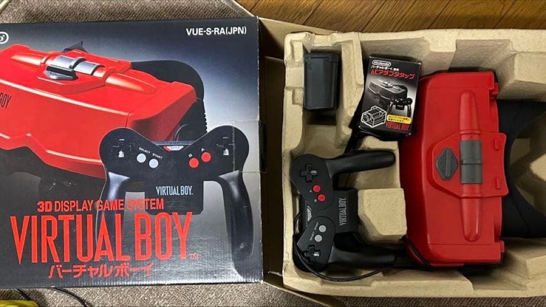 【美品】Nintendo Virtual Boy バーチャルボーイセット交渉可