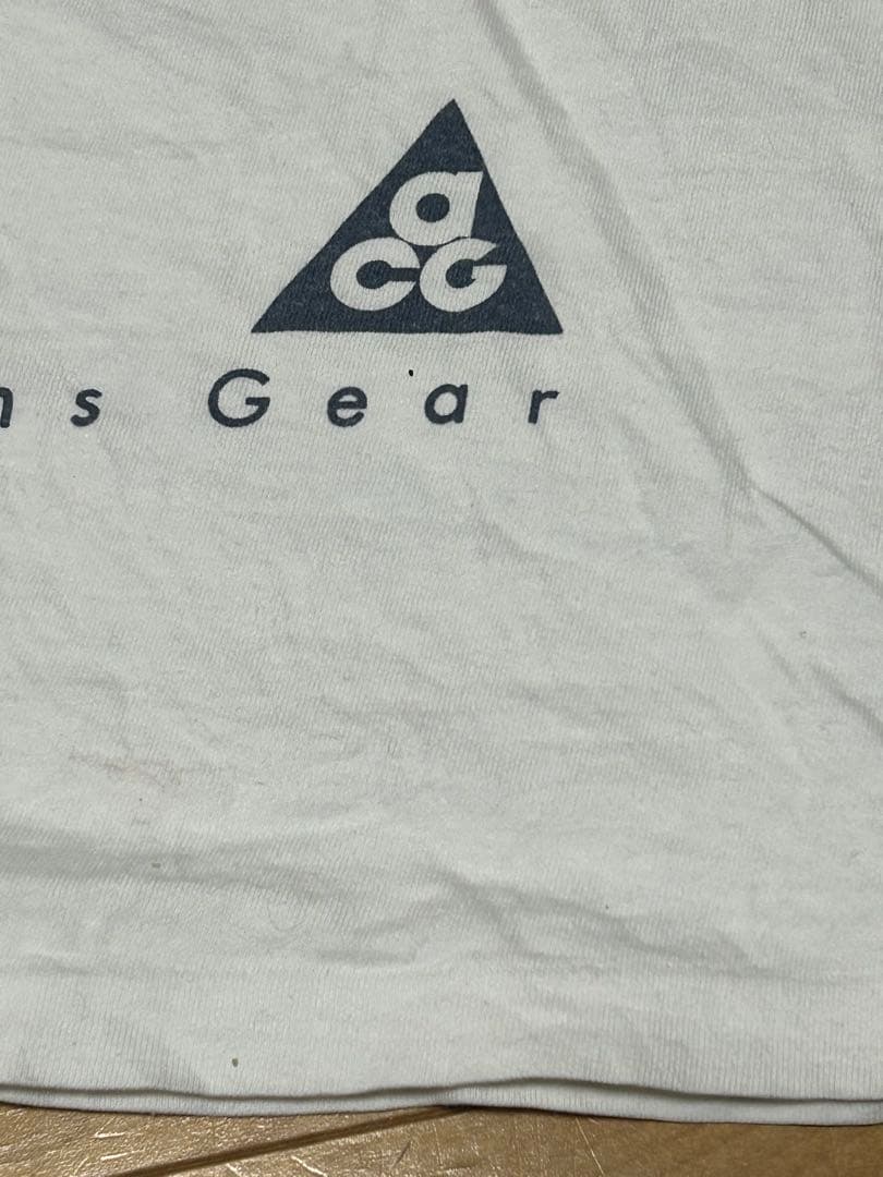 激レア 90s USA製NIKE ACG 銀タグ tシャツ