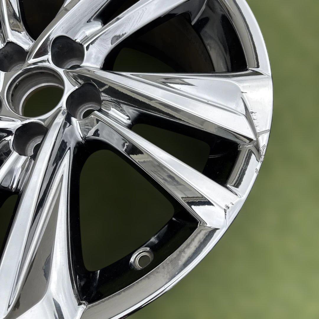 TOYOTA クラウン18インチ クローム ホイール スポークデザイン