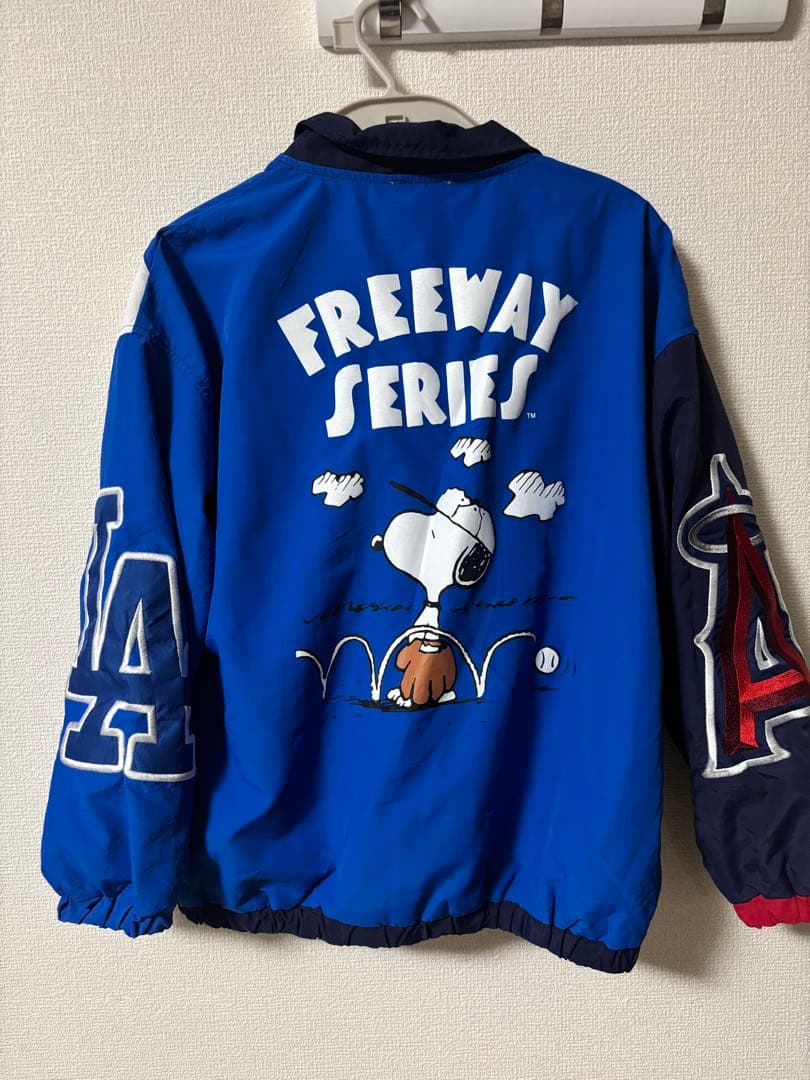 3/24削除予定　【MLB×PEANUTS】　クレイジージャケット