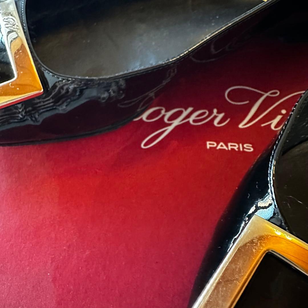 Roger Vivier 黒 バレリーナ　パンプス