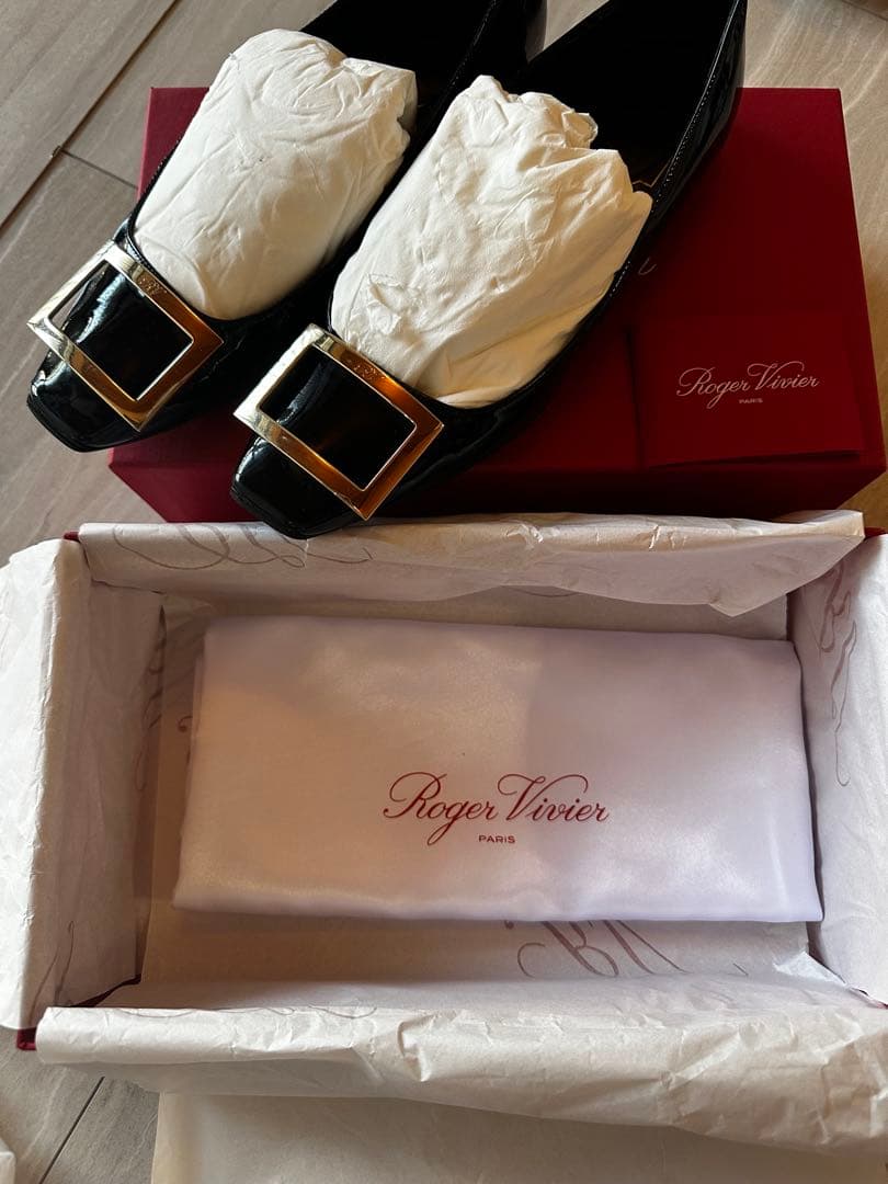 Roger Vivier 黒 バレリーナ　パンプス